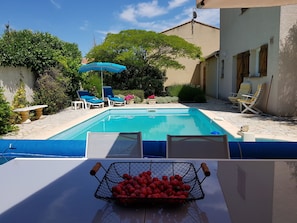 Outdoor pool - Elegant Villa in Bize-minervois With Swimming Pool (Bize-Minervois)