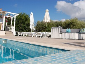 Villa | Pool | Indoor pool, outdoor pool - Beautiful Villa Near Sea in Epano Sisi (Agios Nikolaos)
