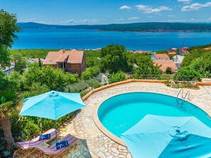 House | Pool | Indoor pool, outdoor pool - Rural House for 2 With Private Pool, Outdoor Kitchen, Fenced Garden & Sea View (Crikvenica)