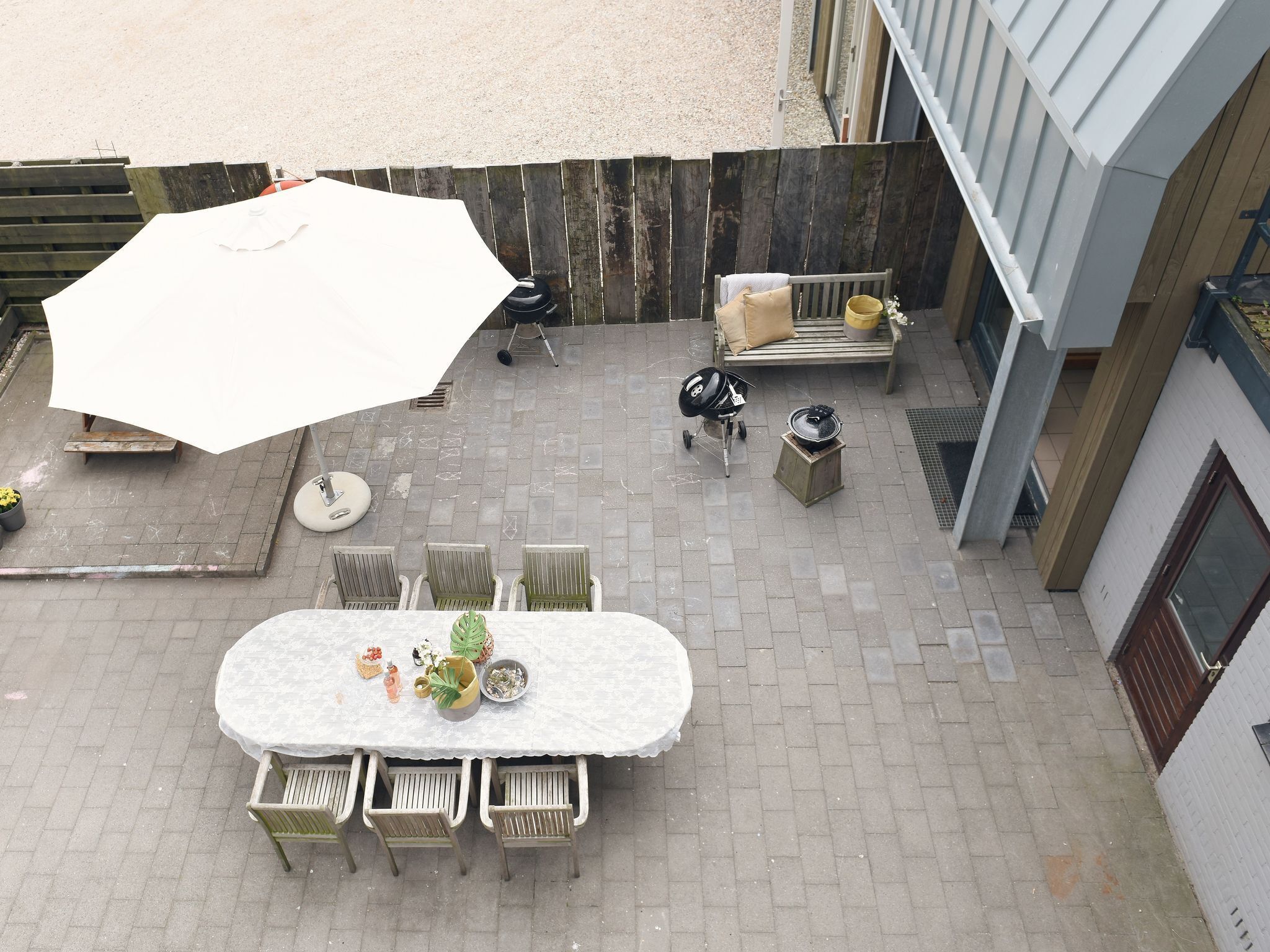 Ferienhaus | Balkon