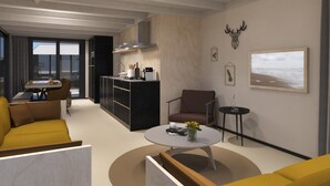 House | Living room - Nice Lodge With two Bathrooms, Near the Sea (Zandvoort)