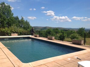 Outdoor pool - Cozy Holiday Home in Largentière With Private Pool (Largentiere)