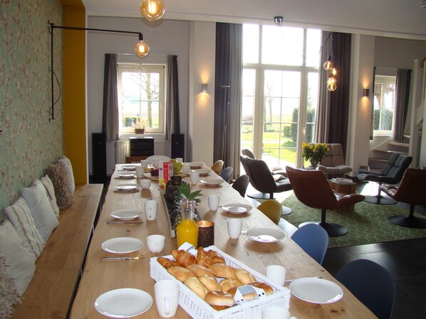 House | Dining - Rural Holiday Home With Outdoor Pool & Sauna (Zuidzande)