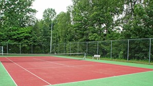 Sports court - Detached Chalet With Veranda Located in Friesland (Sumar)