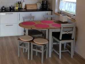Dining - The Holiday House is Located Near the Forest, 300 m From the Lake, 6 km From sea (Krokowa)