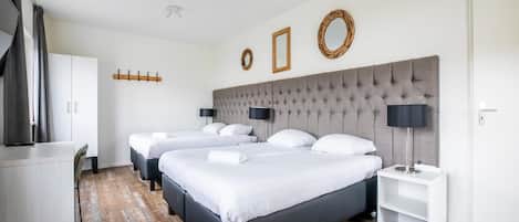 Villa | 3 dormitorios, mobiliario individual, ropa de cama