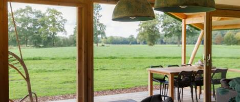 Tente | Vue depuis lâhĂ©bergement