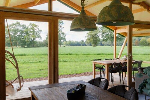 Tent Lodge With Dishwasher in Twente