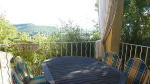 Villa | Balcony - Villa With Private Pool and Panoramic View (Saint-Paul-Trois-Chateaux)