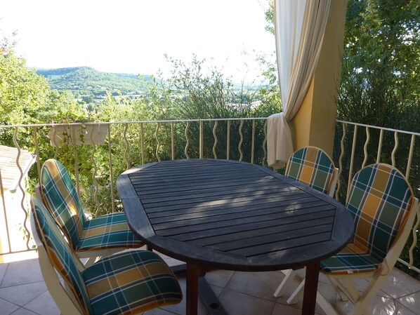 Villa | Balcony - Villa With Private Pool and Panoramic View (Saint-Paul-Trois-Chateaux)