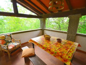 บ้านพัก | ระเบียง