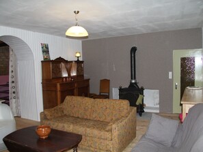 Living room - 'La Ferme des Choucas' is a Charming and Sociable Farm (Aisey-et-Richecourt)