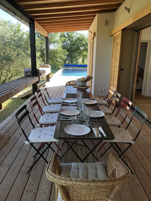 Restauration en plein air