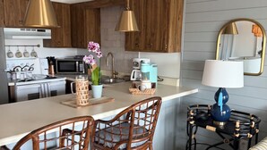 Coffee/tea maker, fridge, microwave, oven - King Bedroom Suite Condo - Walking Distance to Beach!!! Linens/Towels included!! (Emerald Isle)