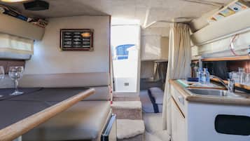 Apartment, 2 Double Beds (Puerto Rico's Yacht Xperience) | Private kitchen | Fridge, microwave, cookware/dishes/utensils