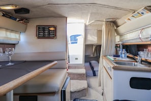 Apartment, 2 Double Beds (Puerto Rico's Yacht Xperience) | Private kitchen | Fridge, microwave, cookware/dishes/utensils
