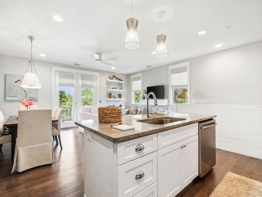 Residenza, 3 camere da letto | Cucina privata | Frigorifero con congelatore, microonde, forno, piano cottura