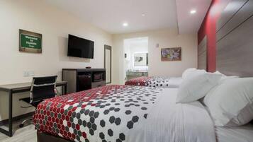 Free WiFi, bed sheets