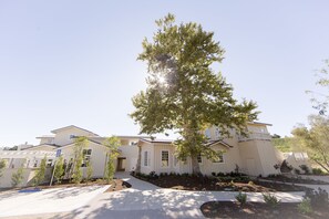 Suite Deluxe, 1 cama de matrimonio grande con sofá cama, chimenea, planta baja | Vistas a la calle
