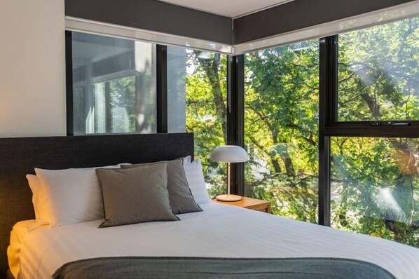 都會公寓 | 2 間臥室、熨斗/熨衣板、免費無線上網、床單