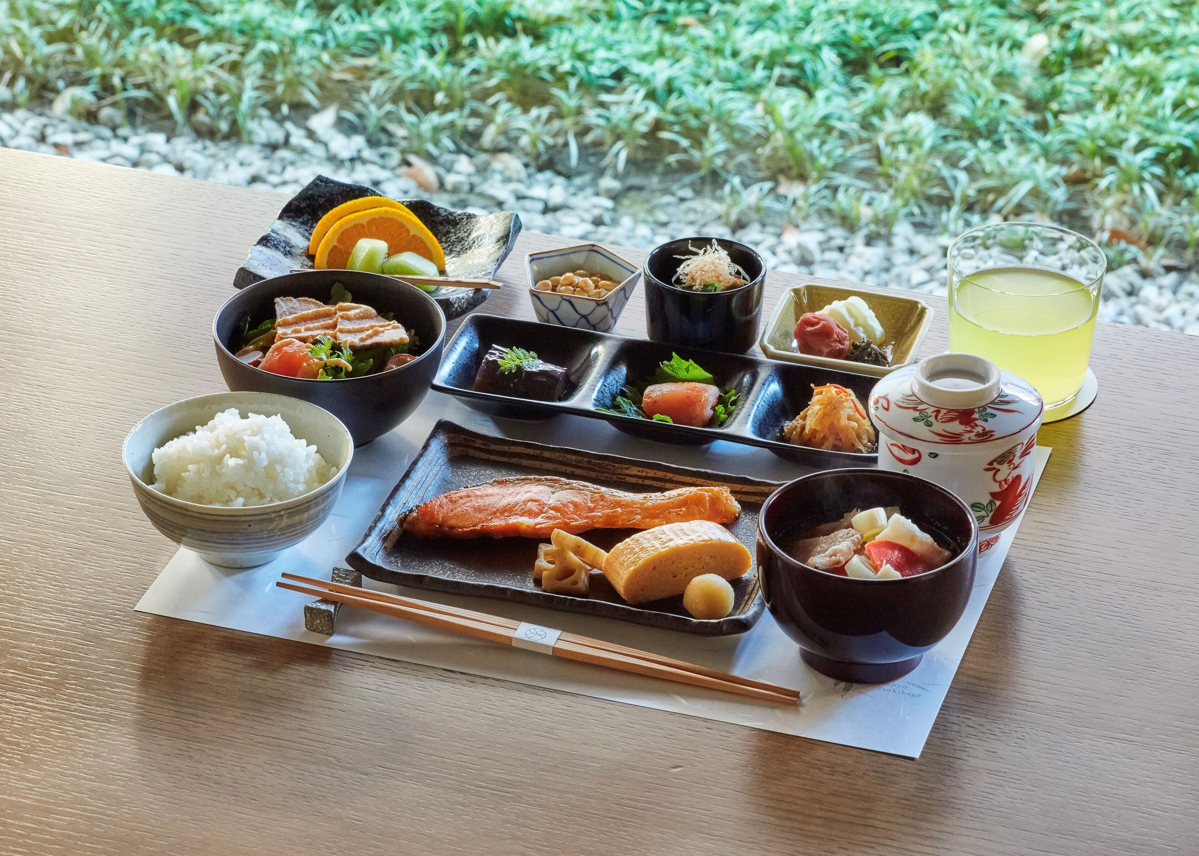 daily japanese breakfast (jpy 3500 per person)