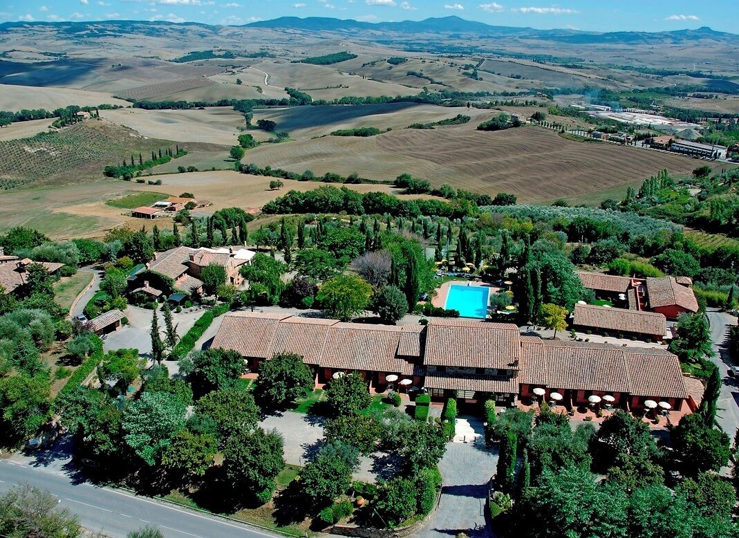 Overnatningsstedets facade