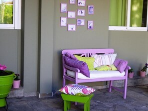 Leilighet, 1. etasje | Terrasse/patio