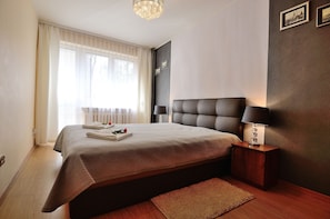 2 bedrooms, iron/ironing board, free WiFi, bed sheets - Victus Apartamenty - Laguna (Sopot)