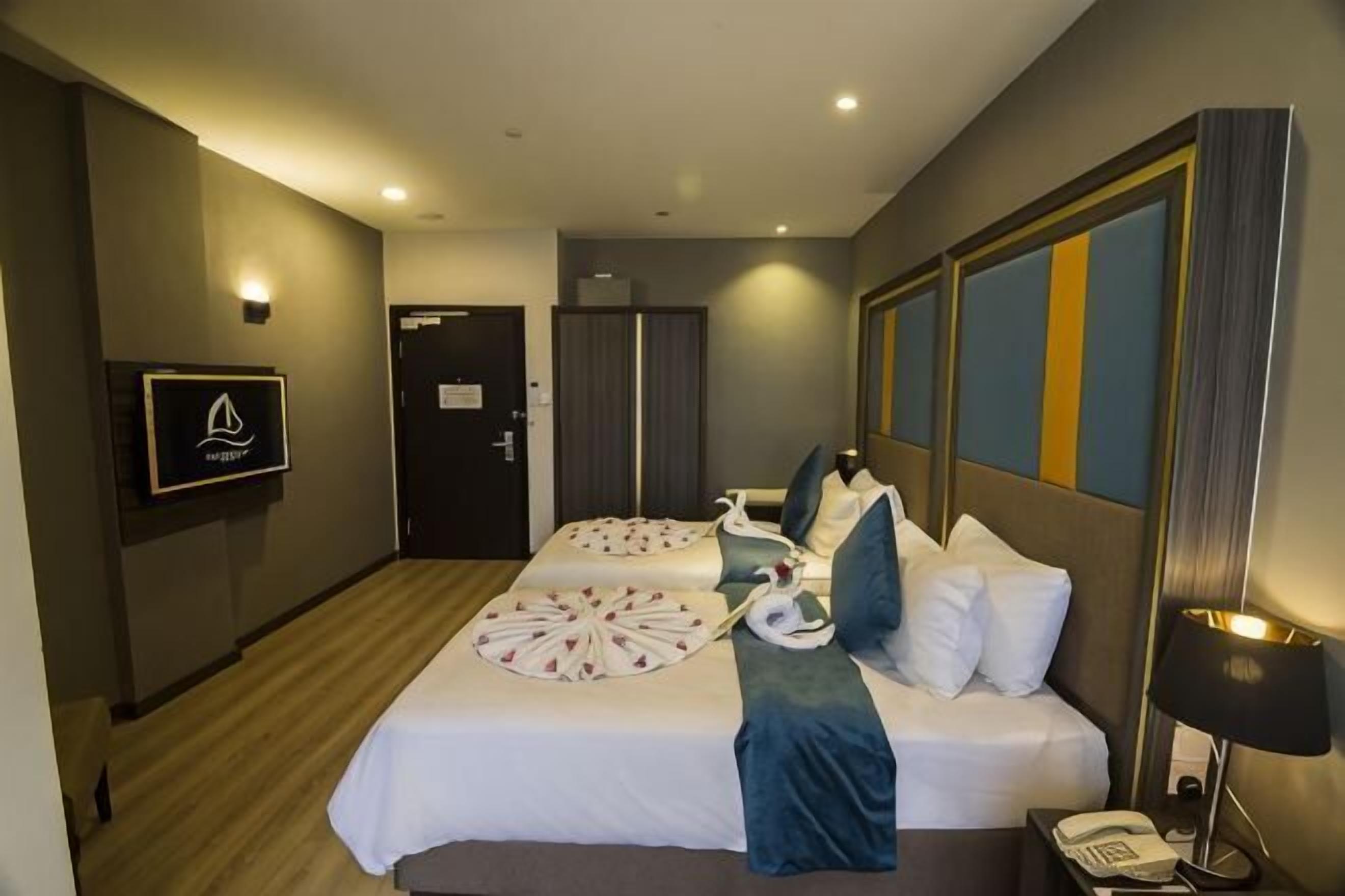 In-room safe, desk, blackout curtains, soundproofing