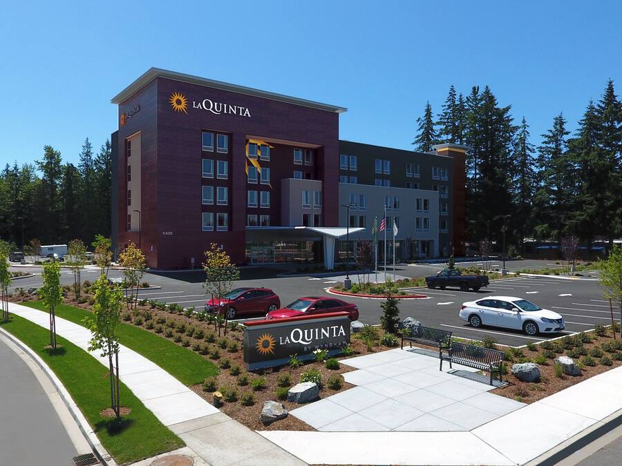 Facciata della struttura