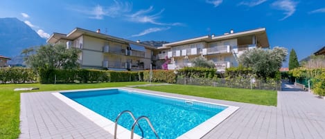 Family Apartment, Multiple Bedrooms (Torbole Relax, Pool & Balcony) | Pool