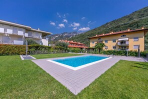 Family Apartment, Multiple Bedrooms (Torbole Relax, Pool & Balcony) | Pool - Torbole Relax, Pool & Balcony Apartment (Nago-Torbole)