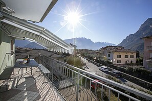 Blick von der Unterkunft