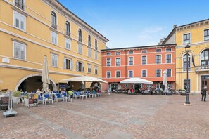 Family Apartment, Multiple Bedrooms, Lakeside (Lake View Historical Center Apartment) | Outdoor dining - Lake View Historical Center Apartment (Riva del Garda)