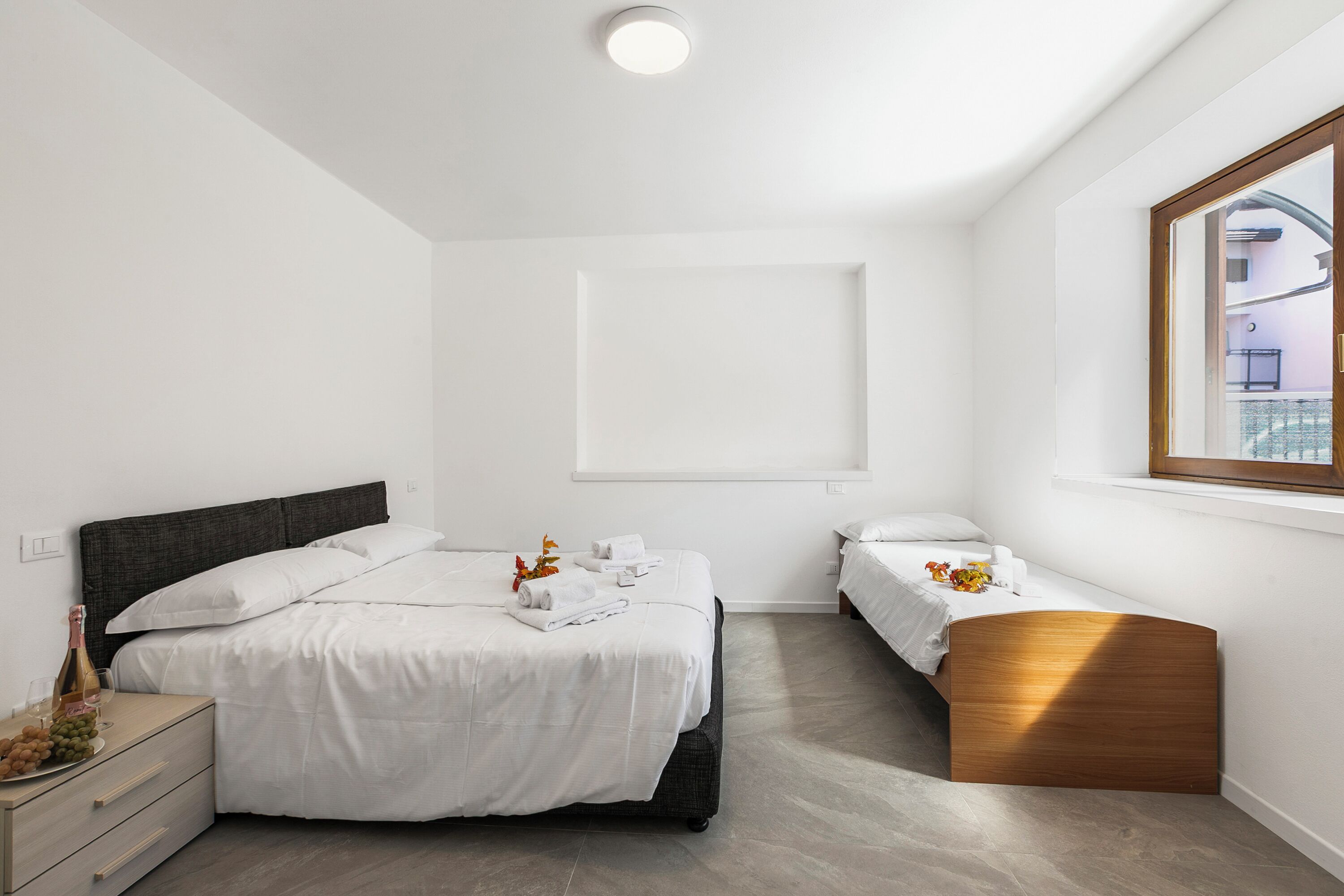 スタンダード アパートメント ベッドルーム (複数) (Residenza Al Ponte 2) | 2 室のベッドルーム、アイロン / アイロン台、WiFi (無料)、ベッドシーツ