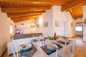 Family Apartment, Multiple Bedrooms (Residenza al Ponte) | Dining room - Residenza al Ponte (Arco)