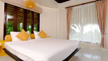 Vila, 1 cama King | Frigobar (abastecido com itens grátis), Wi-Fi de cortesia, roupa de cama