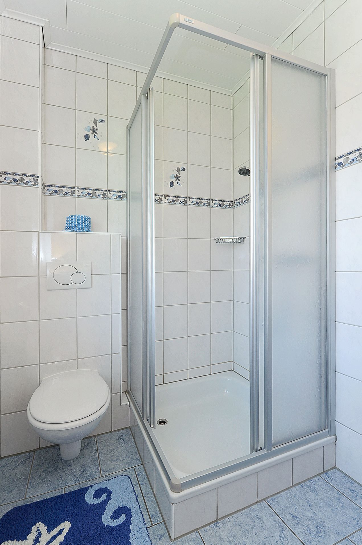 Dusche, Seife, Toilettenpapier