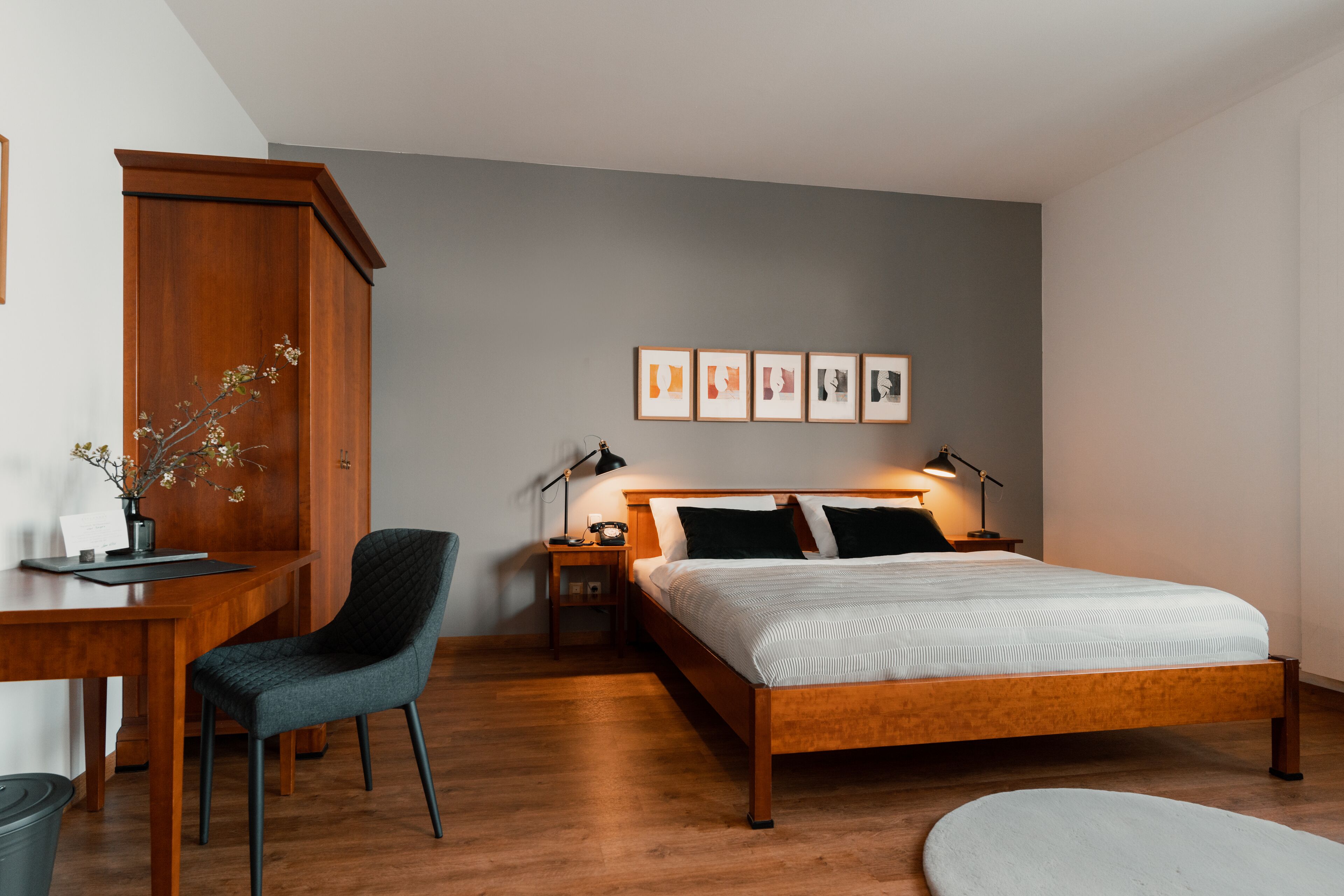 family studio | premium bedding, minibar, in-room safe, desk