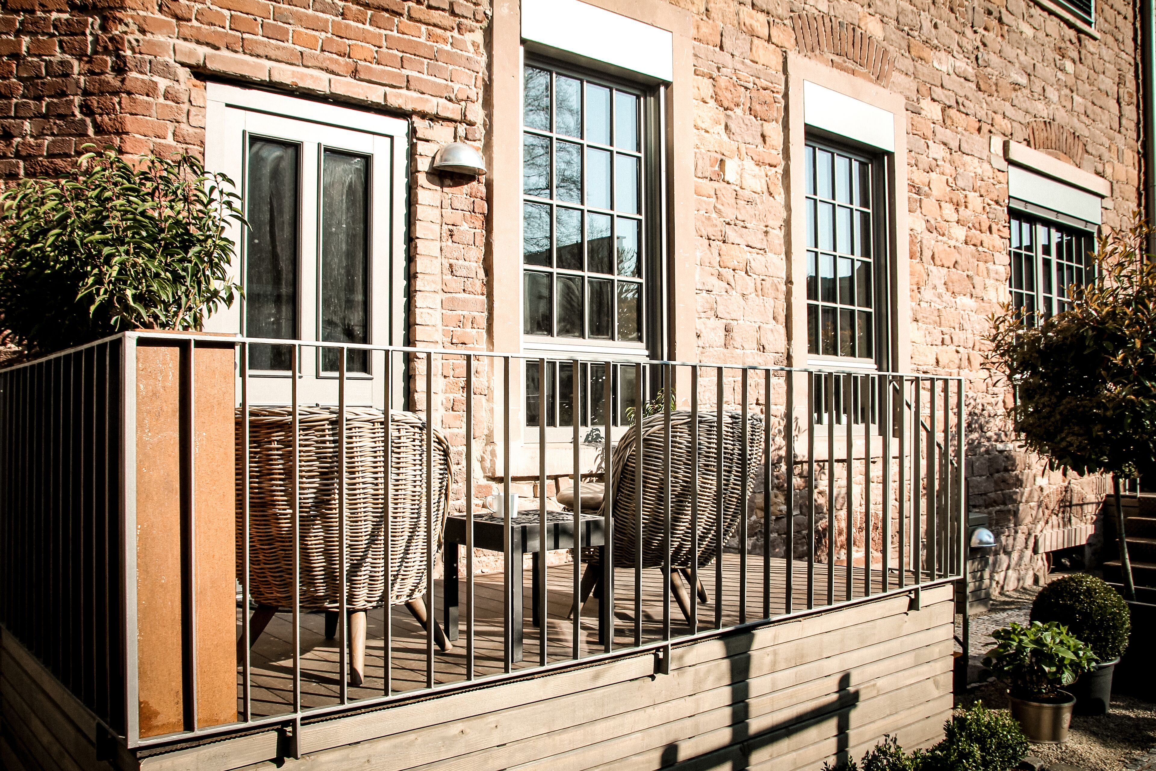 Exclusive-suite (incl. cleaning fee EUR 30) | Terrasse/gårdhave