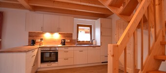 Vacation home La Casita: Modern house with sauna, fireplace and lake view in Lechbruck