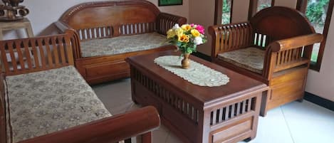 Sala de estar en el lobby