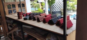 Zona de estar del vestíbulo