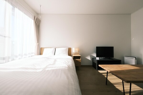 1 Schlafzimmer, kostenloses WLAN, Bettwäsche