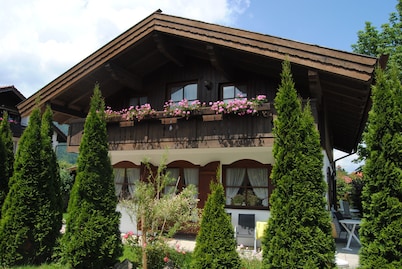 Apartment Am Sonneneck 1, 43sqm, terrace, kitchen, 1 bedroom, living room, max 2 p.