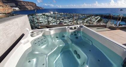 Apt. 2ºC "Spectacular views of the sea and the marina of Puerto de Mogán"