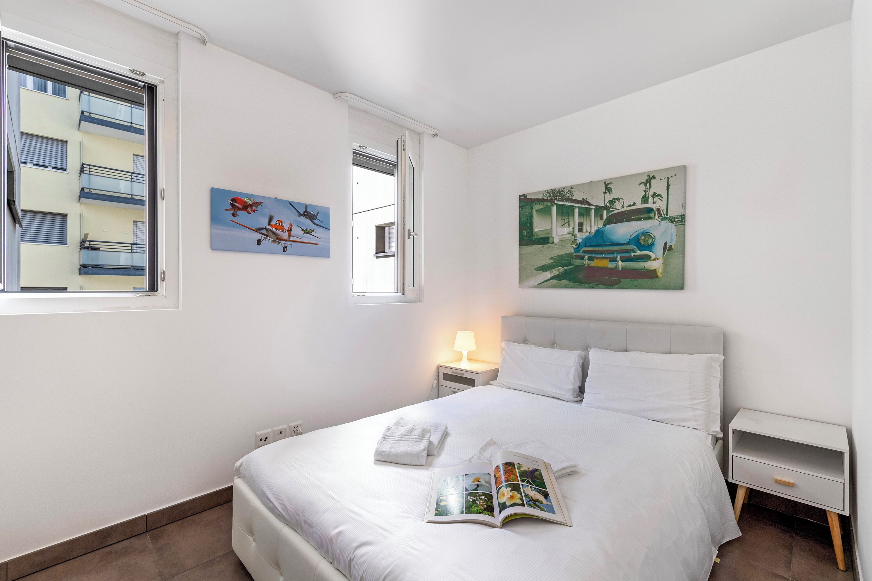패밀리 아파트, 침실 여러 개 (Art apartment) | 2 개의 침실, 무료 WiFi, 침대 시트