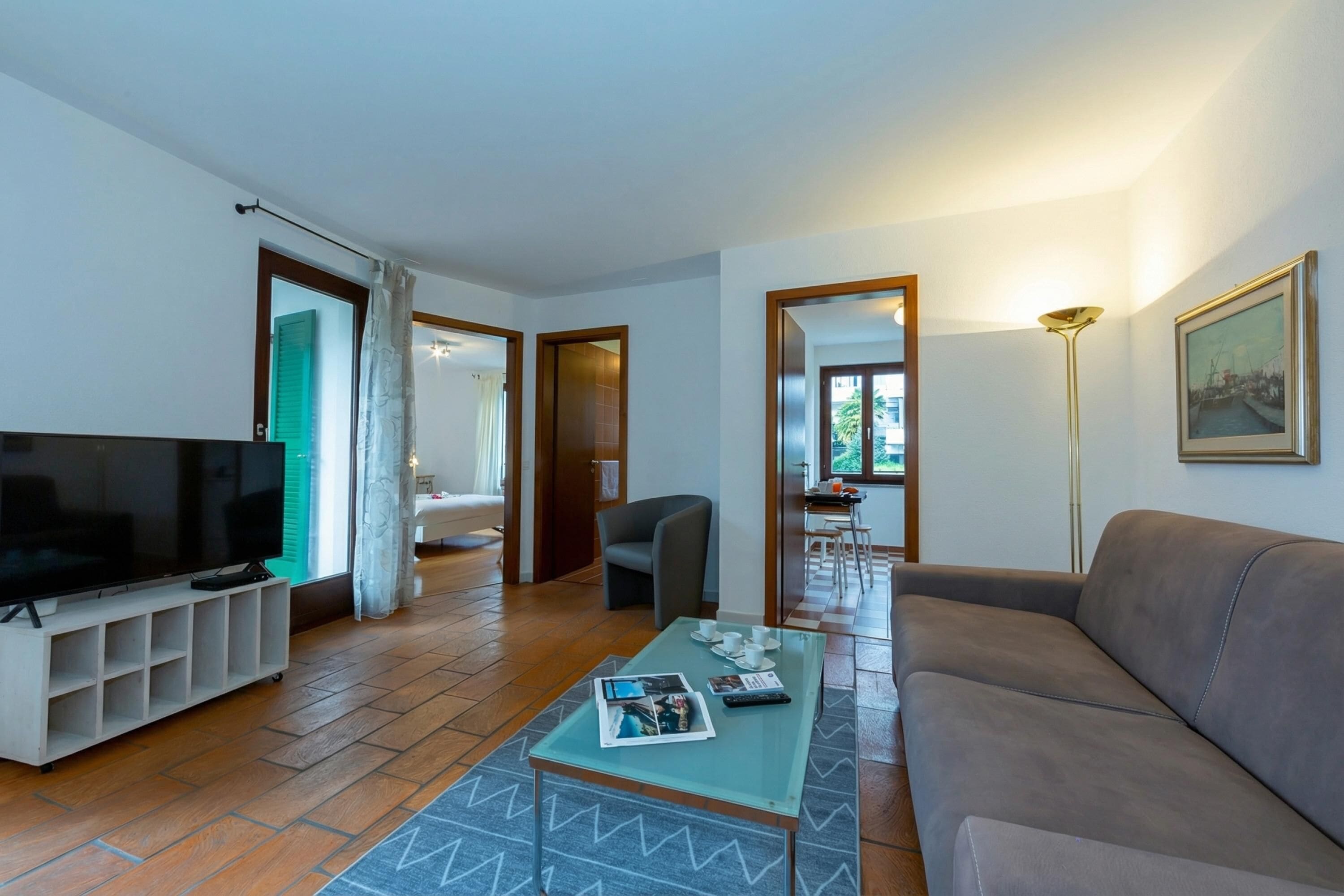 Appartement Familial, plusieurs chambres (Casa Chiara) | Coin séjour