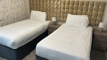 Δίκλινο Δωμάτιο (Twin) | Μοναδική επίπλωση, σίδερο/σιδερώστρα, δωρεάν Wi-Fi, κλινοσκεπάσματα