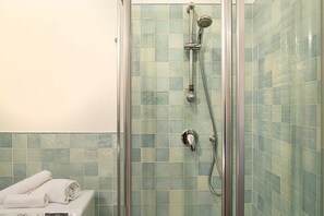 Apartment, 2 Bedrooms | Bathroom shower - Cozy Family Apartment in Castelletto by Wonderful Italy (Genoa)